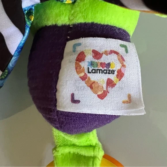 LAMAZE Colorful Butterfly Plush Sensory Toy - Picture 7 of 7